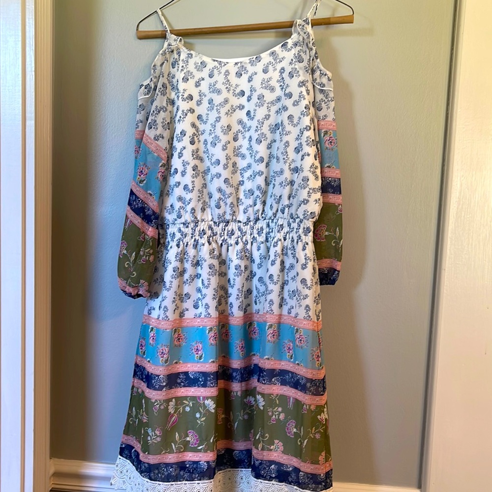 This is a southern style floral dress.